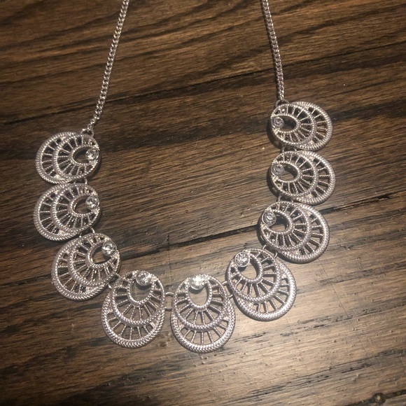 Charming Charlie Jewelry - Charming Charlie Silver Statement Necklace!